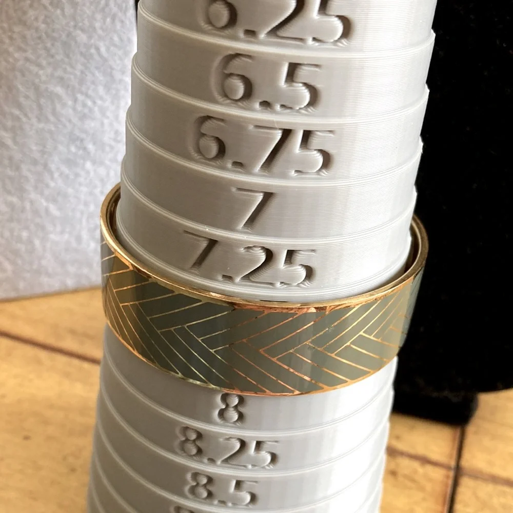 JCrew Gold-Trim Green Chevron Bangle Bracelet